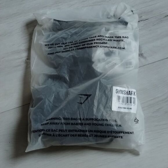 Gymshark Training Cycling Shorts Size XS Black‎ NWT in Packaging - Picture 7 of 8